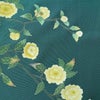 訪問着 落款入り 正絹 風景柄 袷仕立て 身丈160cm 裄丈65cm リサイクル着物 着物 緑・うぐいす色_画像10