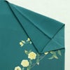訪問着 落款入り 正絹 風景柄 袷仕立て 身丈160cm 裄丈65cm リサイクル着物 着物 緑・うぐいす色_画像17