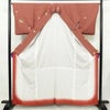 小紋 総柄 ポリエステル 古典柄 袷仕立て 身丈161.5cm 裄丈66cm リサイクル着物 着物 茶_画像3