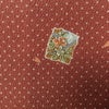 小紋 総柄 ポリエステル 古典柄 袷仕立て 身丈161.5cm 裄丈66cm リサイクル着物 着物 茶_画像10