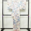 小紋 正絹 古典柄 袷仕立て 身丈160.5cm 裄丈65cm リサイクル着物 着物 金彩 入学式 七五三 お宮参り フォーマル 白_画像2