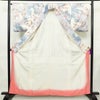 小紋 正絹 古典柄 袷仕立て 身丈160.5cm 裄丈65cm リサイクル着物 着物 金彩 入学式 七五三 お宮参り フォーマル 白_画像3