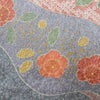 訪問着 正絹 古典柄 袷仕立て 身丈161cm 裄丈65.5cm リサイクル着物 着物 箔 金彩 入学式 卒業式 結婚式 七五三 お宮参り フォーマル 青・紺_画像11