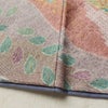 訪問着 正絹 古典柄 袷仕立て 身丈161cm 裄丈65.5cm リサイクル着物 着物 箔 金彩 入学式 卒業式 結婚式 七五三 お宮参り フォーマル 青・紺_画像14
