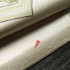 名古屋帯 太鼓柄 正絹 花柄 通し仕立て なごや帯 リサイクル帯 帯 刺繍 金・銀_画像8