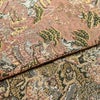 名古屋帯 全通柄 良品 正絹 風景柄 通し仕立て なごや帯 リサイクル帯 帯 ピンク_画像14