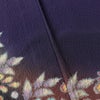 付け下げ　辻が花 翠山工房 落款入り 正絹 花柄 袷仕立て 身丈160.5cm 裄丈69cm リサイクル着物 着物 金彩 入学式 七五三 お宮参り フォーマル 紫・藤色_画像19