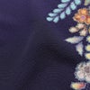 付け下げ　辻が花 翠山工房 落款入り 正絹 花柄 袷仕立て 身丈160.5cm 裄丈69cm リサイクル着物 着物 金彩 入学式 七五三 お宮参り フォーマル 紫・藤色_画像33