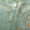 付け下げ 正絹 花柄 袷仕立て 身丈156.5cm 裄丈62.5cm リサイクル着物 着物 箔 金彩 入学式 卒業式 七五三 お宮参り フォーマル 桜 緑・うぐいす色_画像7