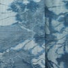 単衣 紬 正絹 花柄 単衣仕立て 身丈153cm 裄丈62.5cm リサイクル着物 着物 青・紺_画像10
