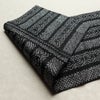 名古屋帯 全通柄 正絹 縞柄・線柄 名古屋仕立て なごや帯 リサイクル帯 帯 黒_画像10