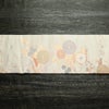 名古屋帯 六通柄 良品 正絹 花柄 名古屋仕立て なごや帯 リサイクル帯 帯 箔 菊 ベージュ_画像17