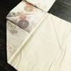 名古屋帯 六通柄 良品 正絹 花柄 名古屋仕立て なごや帯 リサイクル帯 帯 箔 菊 ベージュ_画像24