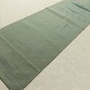 名古屋帯 太鼓柄 良品 正絹 幾何学柄・抽象柄 名古屋仕立て なごや帯 リサイクル帯 帯 シンプル おしゃれ 緑・うぐいす色_画像11