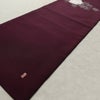 名古屋帯 太鼓柄 落款入り 正絹 花柄 名古屋仕立て なごや帯 リサイクル帯 帯 シンプル 紫・藤色_画像13