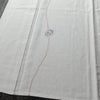 単衣 紬 しつけ糸付き 正絹 古典柄 単衣仕立て 身丈163.5cm 裄丈65cm 絞り リサイクル着物 着物 グレー_画像4