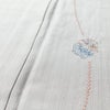 単衣 紬 しつけ糸付き 正絹 古典柄 単衣仕立て 身丈163.5cm 裄丈65cm 絞り リサイクル着物 着物 グレー_画像10