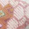 色留袖 良品 綸子 しつけ糸付き 一つ紋付き 伊達衿付き 正絹 流水・波柄 袷仕立て 身丈156.5cm 裄丈65.5cm リサイクル着物 着物 刺繍 絞り 共八掛 結婚式 フォーマル ライトグレー グレー_画像9