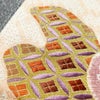色留袖 良品 綸子 しつけ糸付き 一つ紋付き 伊達衿付き 正絹 流水・波柄 袷仕立て 身丈156.5cm 裄丈65.5cm リサイクル着物 着物 刺繍 絞り 共八掛 結婚式 フォーマル ライトグレー グレー_画像11