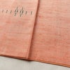 紬 美品 正絹 幾何学柄・抽象柄 袷仕立て 身丈165cm 裄丈64.5cm リサイクル着物 一部しつけ糸付き 着物 橙_画像12