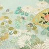 訪問着 良品 金駒刺繍 綸子 正絹 木の葉・植物柄 袷仕立て 身丈149.5cm 裄丈61.5cm リサイクル着物 着物 刺繍 箔 共八掛 金彩 入学式 卒業式 結婚式 七五三 お宮参り フォーマル 四季花 緑・うぐいす色_画像11