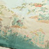 訪問着 良品 金駒刺繍 綸子 正絹 木の葉・植物柄 袷仕立て 身丈149.5cm 裄丈61.5cm リサイクル着物 着物 刺繍 箔 共八掛 金彩 入学式 卒業式 結婚式 七五三 お宮参り フォーマル 四季花 緑・うぐいす色_画像18