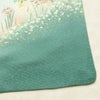 訪問着 良品 金駒刺繍 綸子 正絹 木の葉・植物柄 袷仕立て 身丈149.5cm 裄丈61.5cm リサイクル着物 着物 刺繍 箔 共八掛 金彩 入学式 卒業式 結婚式 七五三 お宮参り フォーマル 四季花 緑・うぐいす色_画像21
