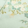訪問着 良品 金駒刺繍 綸子 正絹 木の葉・植物柄 袷仕立て 身丈149.5cm 裄丈61.5cm リサイクル着物 着物 刺繍 箔 共八掛 金彩 入学式 卒業式 結婚式 七五三 お宮参り フォーマル 四季花 緑・うぐいす色_画像24