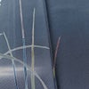 訪問着 良品 落款入り しつけ糸付き 縮緬 正絹 木の葉・植物柄 袷仕立て 身丈156.5cm 裄丈63cm リサイクル着物 着物 共八掛 入学式 卒業式 結婚式 七五三 お宮参り フォーマル 青・紺_画像13